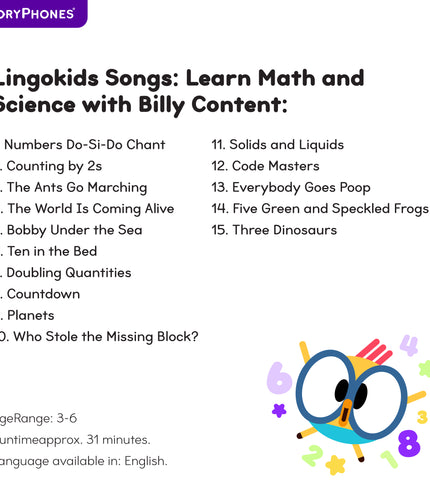 Lingokids Songs: Learn Math and Science with Billy StoryShield